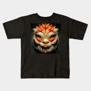 Lion Mask Kids T-Shirt